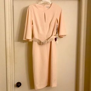 Pink Calvin Klein dress